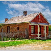 Another old gold mining ghost town. Hillend NSW